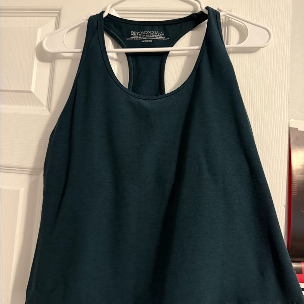 Beyond Yoga Green Tank Top